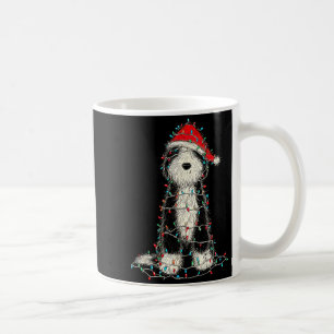 Funny Old English Sheepdog Christmas Graphics Dog  Coffee Mug