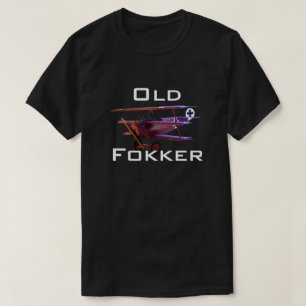 Funny "Old Fokker" T-Shirt