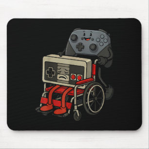 Funny Old Gamer Gaming Retro Artwork Mouse Mat