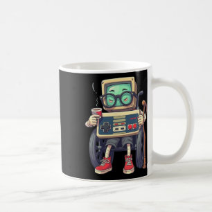 Funny Old Gamer Retro 80s 90s Video Game Controlle Coffee Mug