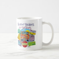 Funny Old Geezer Retirement gift - Bumper Stickers