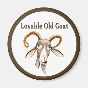 Funny Old Goat Magnet