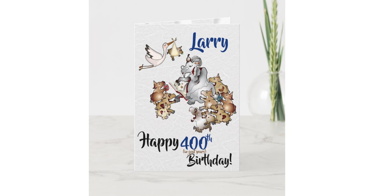 Download Funny Old Grandpa Goat Birthday Card | Zazzle.co.uk