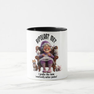 Funny Old Lady Mug