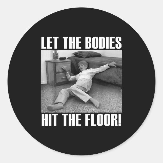 Funny Old Lady Sarcastic Quote, Hilarious Meme  Classic Round Sticker (Front)