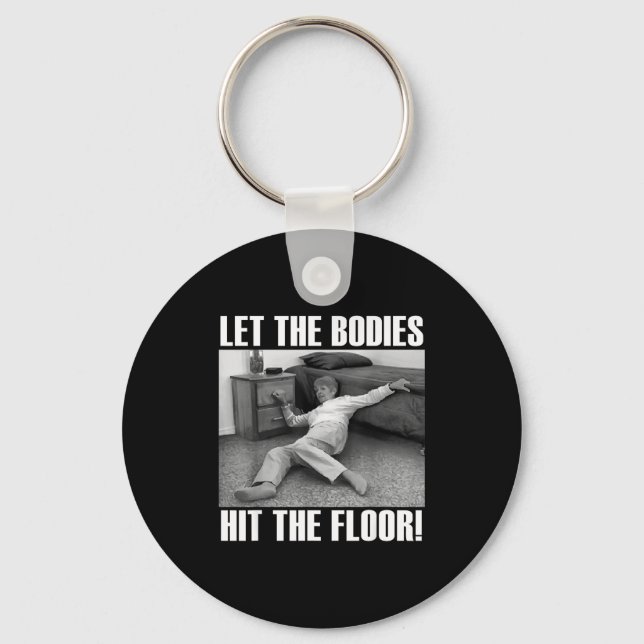 Funny Old Lady Sarcastic Quote, Hilarious Meme  Key Ring (Front)