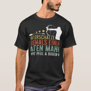 Funny Old Man Archery Archery T-Shirt