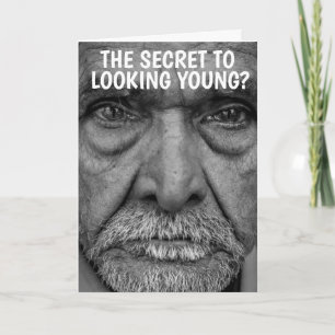 FUNNY OLD MAN BIRTHDAY OVERSIZED CARDS