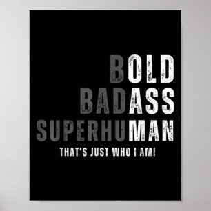 Funny Old Man Gag Fathers Day Birthday  Poster