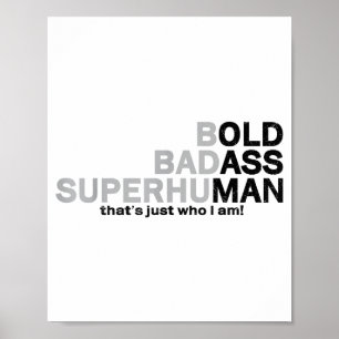 Funny Old Man Saying Gag Dad Grandpa Husband Fathe Poster