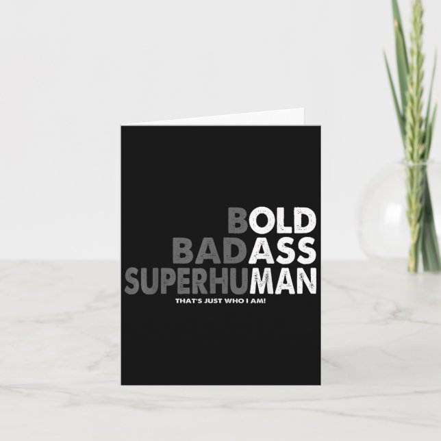 Funny Old Man Saying Gag Dad Husband Birthday Fath Card (Front)