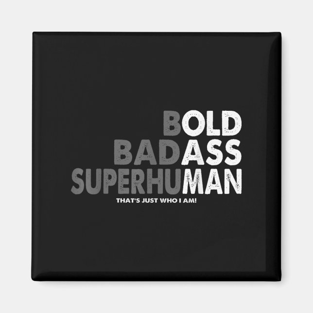 Funny Old Man Saying Gag Dad Husband Birthday Fath Magnet (Front)