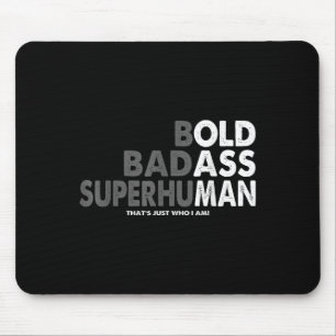 Funny Old Man Saying Gag Dad Husband Birthday Fath Mouse Mat