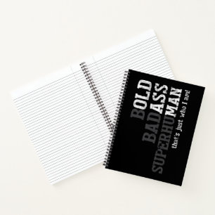 Funny Old Man Saying Gag Gift Dad Fathers Day Notebook
