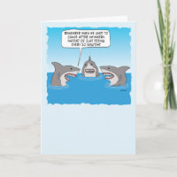 Funny Old Sharks Spend Their Time Peeing Birthday