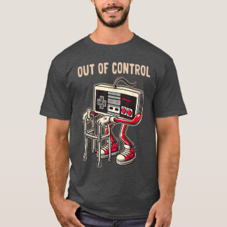 Funny Old Video Game Art Gaming ee For Men Boys gi T-Shirt