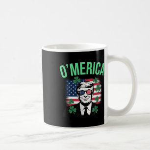 Funny Omerica American Flag Donald Trump St Coffee Mug