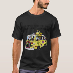Funny On A Dark Desert Highway Dog Feel Cool Wind  T-Shirt