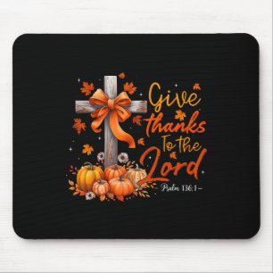 Funny One Thankful Mama Messy Bun Fall Autumn Than Mouse Mat