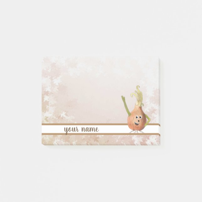 Funny onion post-it notes (Front)