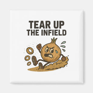 Funny Onion Rings Sell Se Infield Glove Softll Gif Magnet