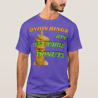 Funny Onion Rings T Vegetable Donuts Yummy  T-Shirt