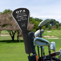 Funny Opa Grandfather Monogram