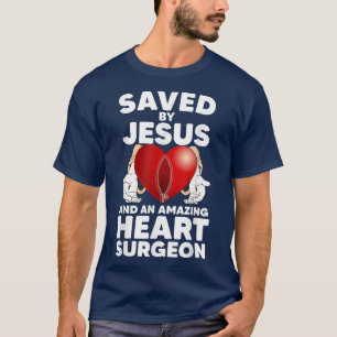Funny Open Heart Surgery Design For Men Women Hear T-Shirt