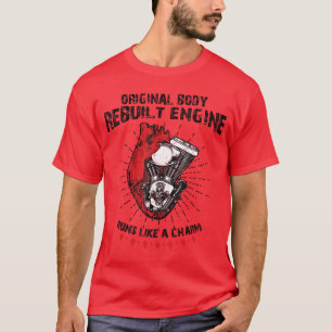 Funny Open Heart Surgery Original Body Rebuilt Eng T-Shirt