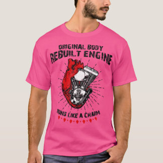 Funny Open Heart Surgery Original Body Rebuilt Eng T-Shirt