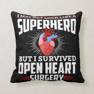 Funny Open Heart Surgery Recovery Cushion