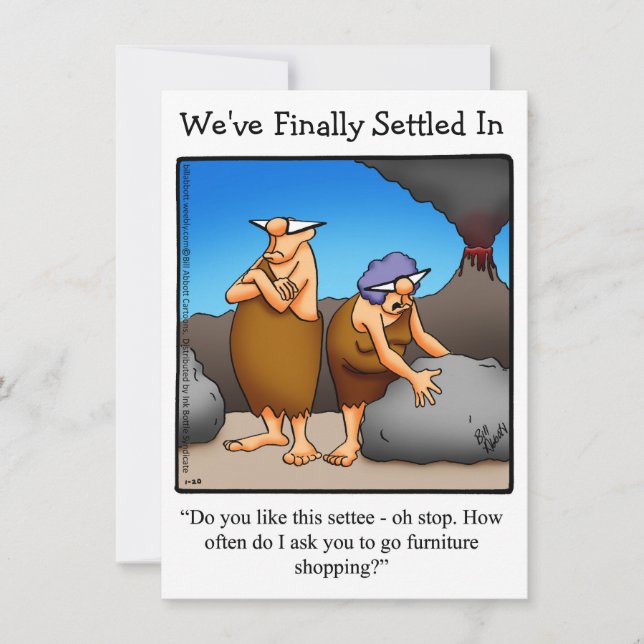 Funny Open House Party Invitations (Front)