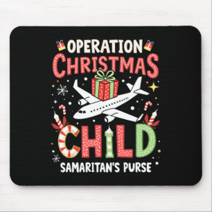 Funny Operation Christmas Child Family Matching Xm Mouse Mat