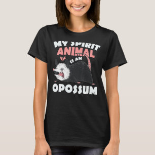 Funny Opossum For Men Women Cool Possum Spirit An T-Shirt