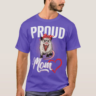 Funny Opossum Proud Mum Vintage Possum T-Shirt