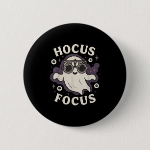 Funny Optometry Hocus Focus Soky Optometrist Hallo 6 Cm Round Badge