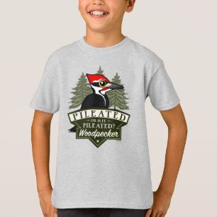 Funny Or Is It Pileated Woodpecker Pronunciation T-Shirt