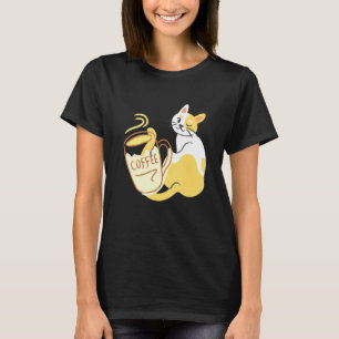 Funny Orange Cat Coffee Mug Cat Lover Gifts T-Shirt
