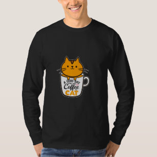 Funny Orange Cat Coffee Mug Cat Lover T-Shirt