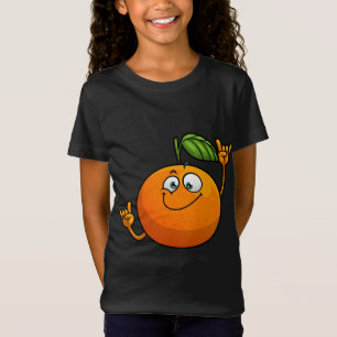 Funny Orange Fruit Novelty Design For Men Women Da T-Shirt