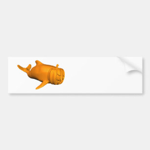 Funny Orcinus orca Bumper Sticker