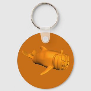 Funny Orcinus orca Key Ring