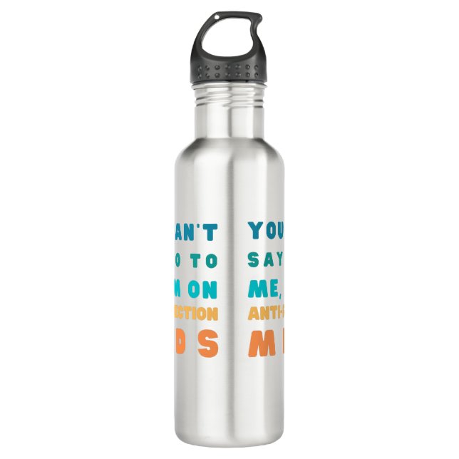 Funny Organ Transplant Gift 710 Ml Water Bottle (Front)