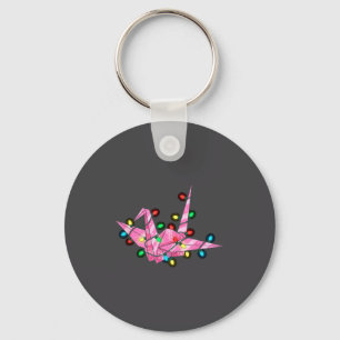 Funny Origami Christmas Graphics Lights Lover  Key Ring