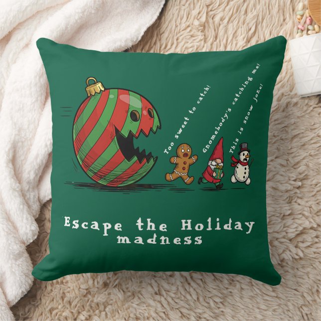 Funny Ornament Holiday Cushion (Blanket)