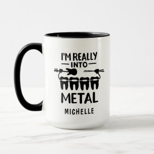 Funny Orthodontist Personalised Professional Name Mug
