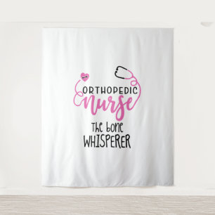 Funny Orthopaedic Nurse quote the bone whisperer - Tapestry