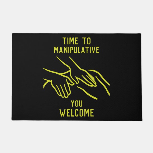 Funny Osteopath Gifts Doormat (Front)