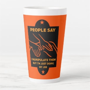 Funny Osteopath Gifts Latte Mug