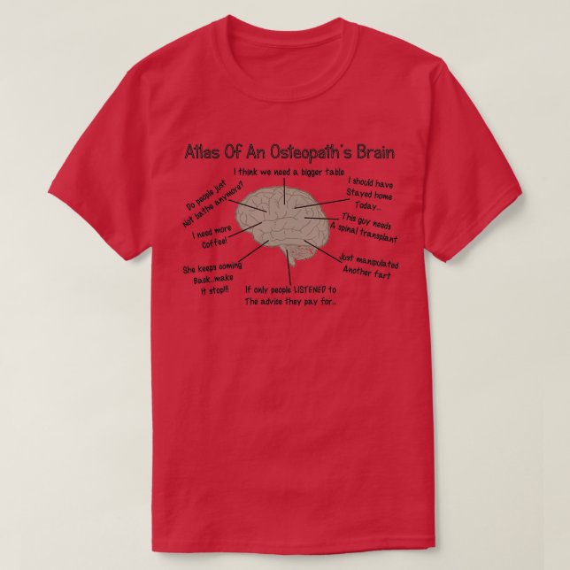 Funny Osteopathic Physician Gifts 1 T-Shirt (Design Front)